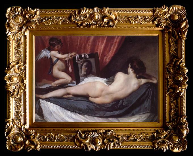 framed  Diego Velazquez The Toilet of Venus, Ta012